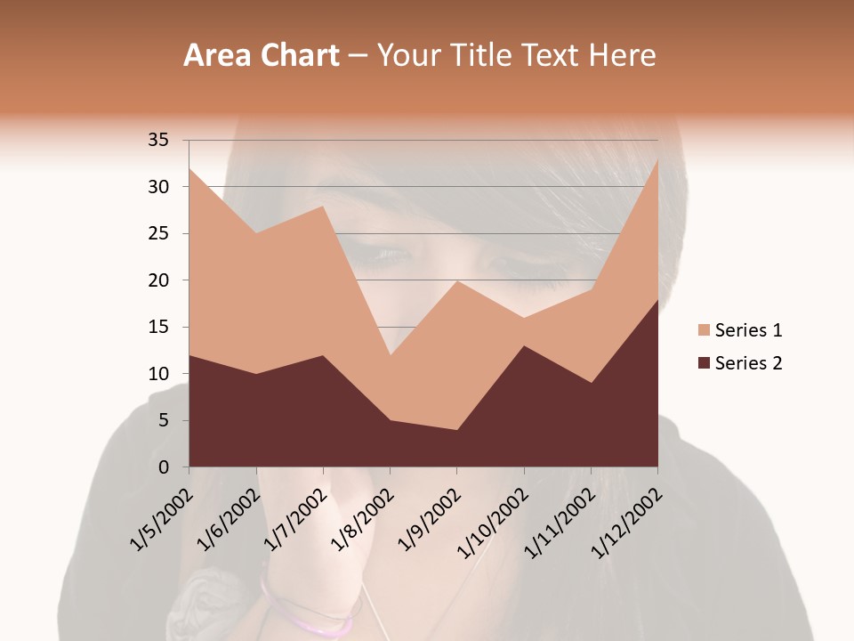 Sad White Single PowerPoint Template