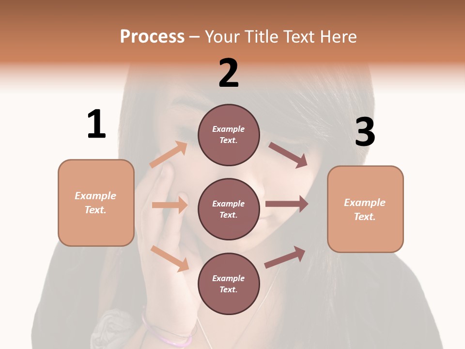 Sad White Single PowerPoint Template