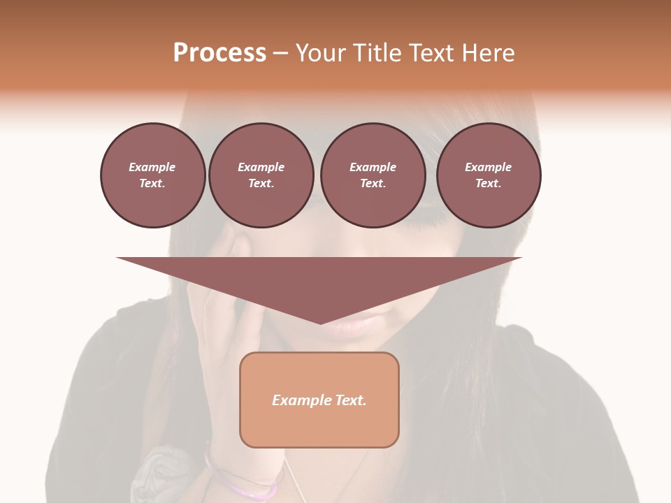 Sad White Single PowerPoint Template