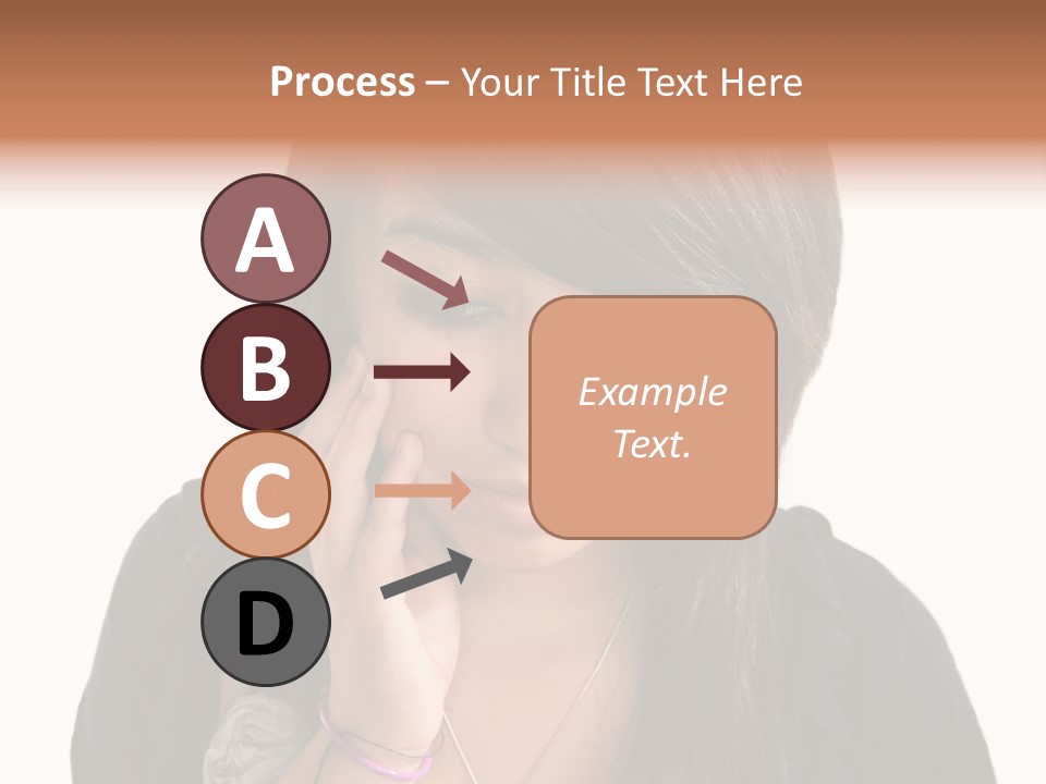 Sad White Single PowerPoint Template