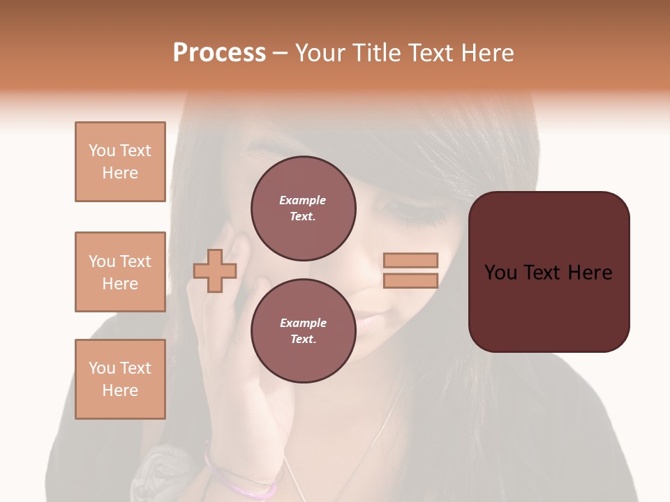 Sad White Single PowerPoint Template