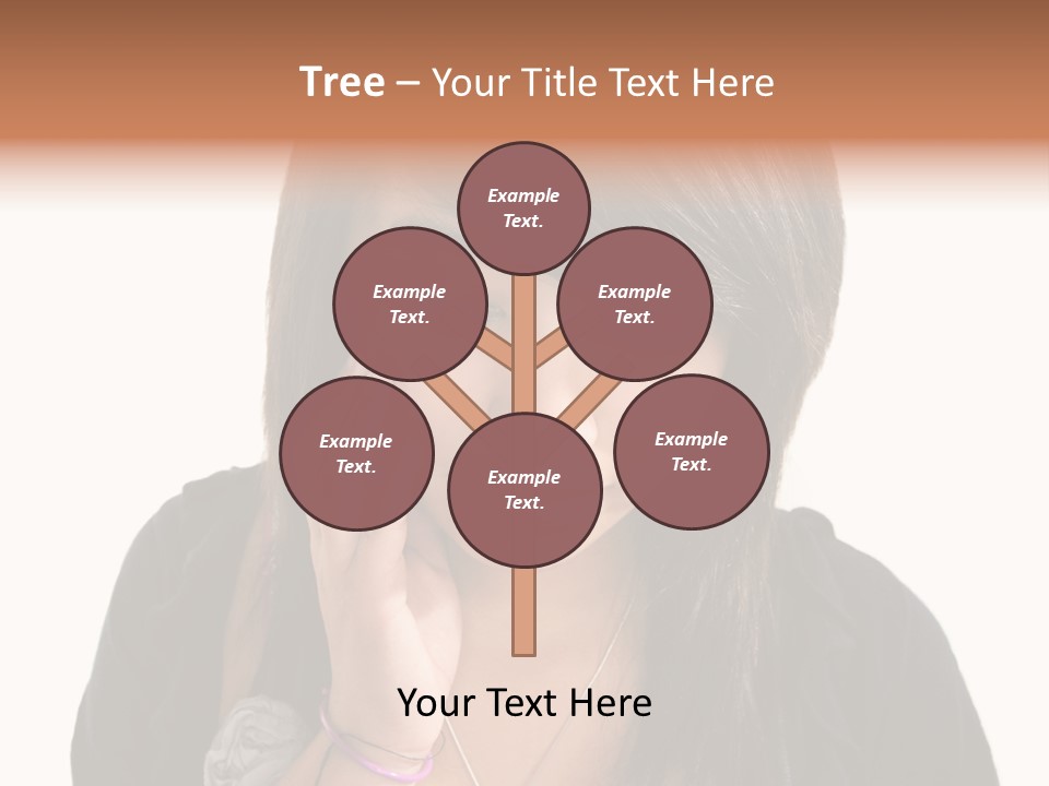 Sad White Single PowerPoint Template