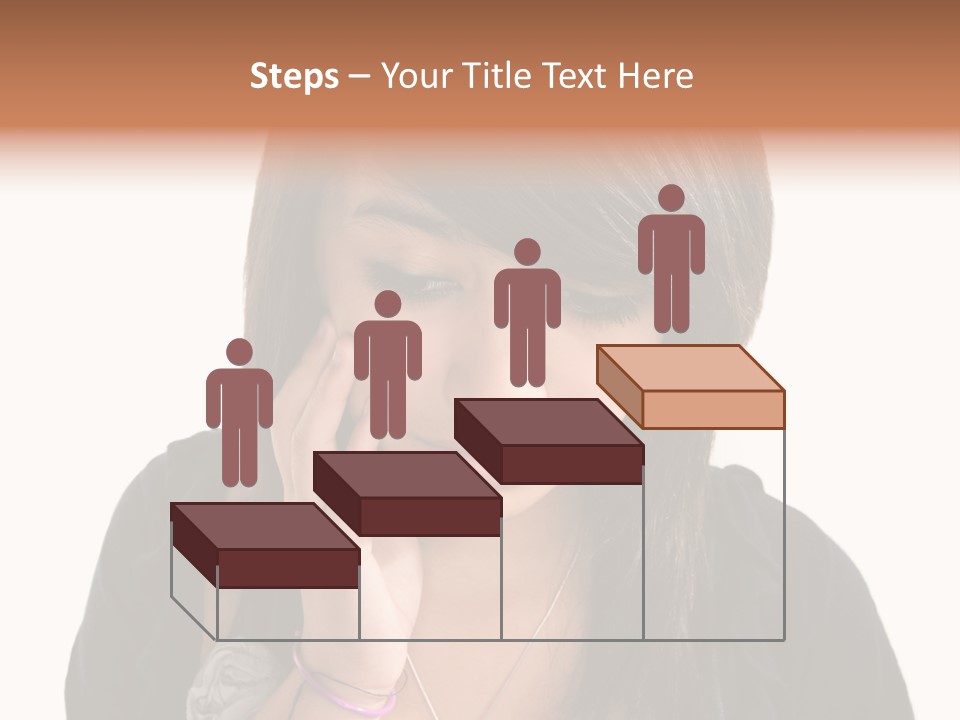 Sad White Single PowerPoint Template
