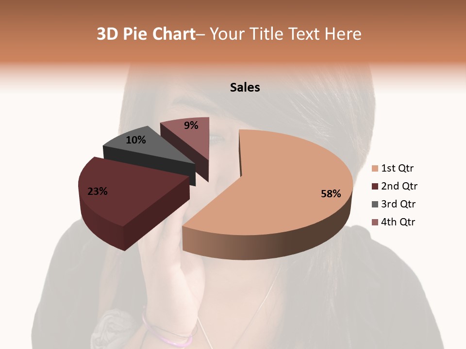 Sad White Single PowerPoint Template
