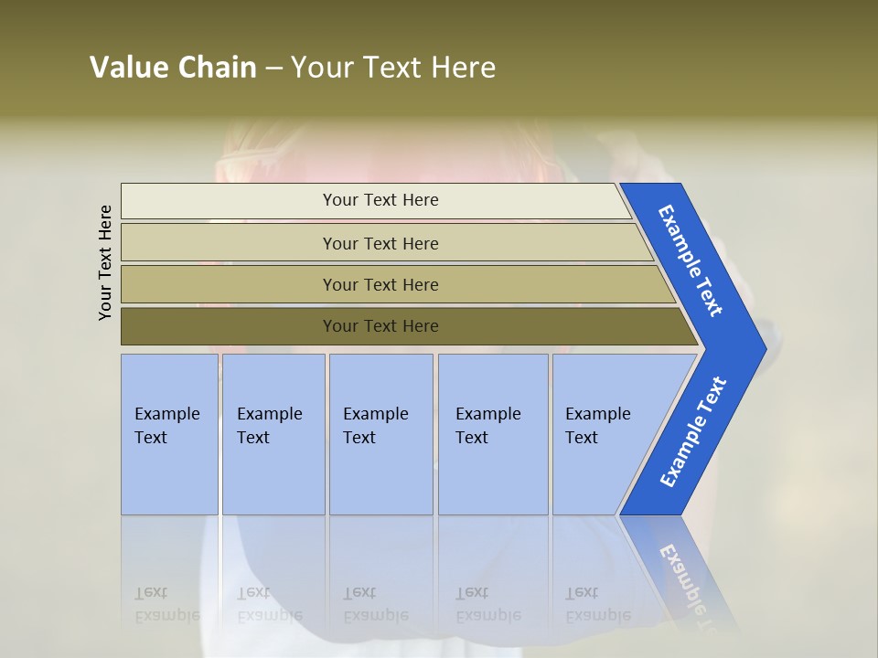 A Young Boy In A Baseball Uniform Holding A Bat PowerPoint Template