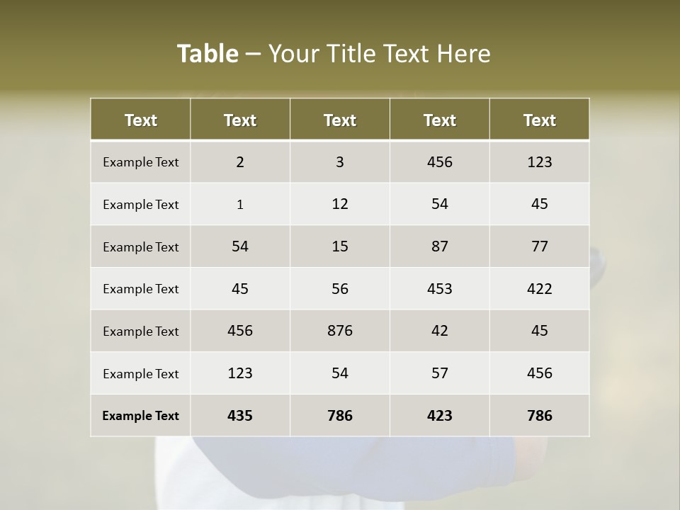 A Young Boy In A Baseball Uniform Holding A Bat PowerPoint Template