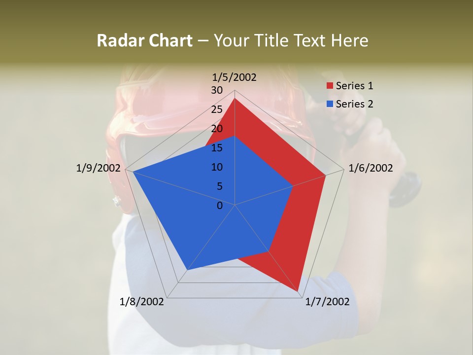 A Young Boy In A Baseball Uniform Holding A Bat PowerPoint Template