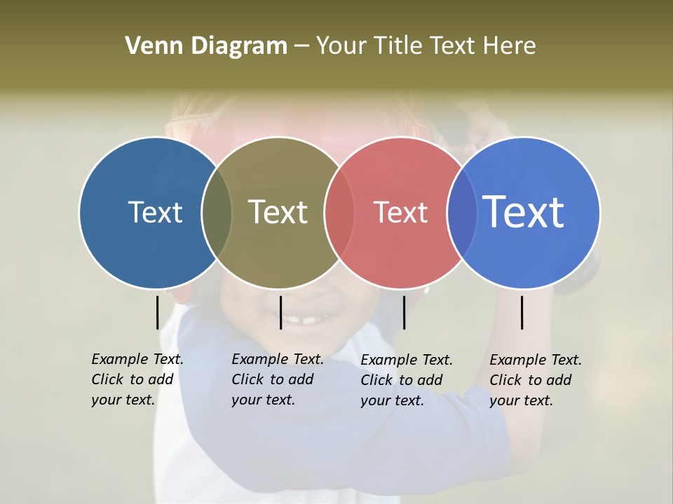 A Young Boy In A Baseball Uniform Holding A Bat PowerPoint Template