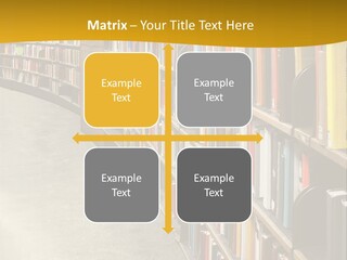 Interior Wisdom Book PowerPoint Template