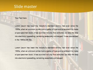 Interior Wisdom Book PowerPoint Template