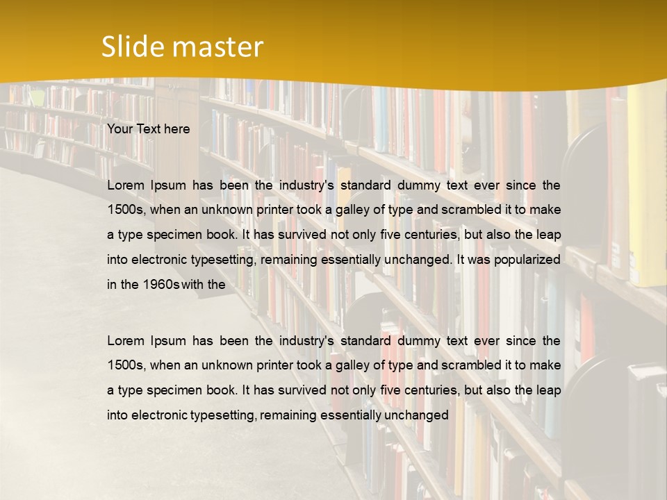 Interior Wisdom Book PowerPoint Template