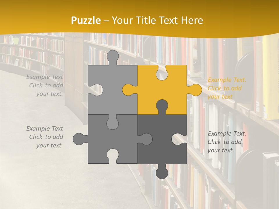 Interior Wisdom Book PowerPoint Template