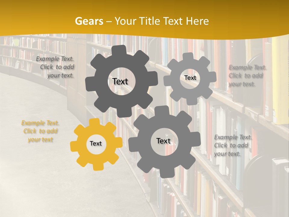 Interior Wisdom Book PowerPoint Template