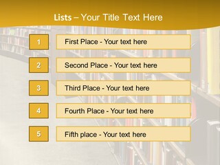 Interior Wisdom Book PowerPoint Template