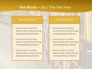 Interior Wisdom Book PowerPoint Template