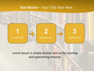 Interior Wisdom Book PowerPoint Template