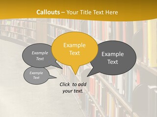 Interior Wisdom Book PowerPoint Template