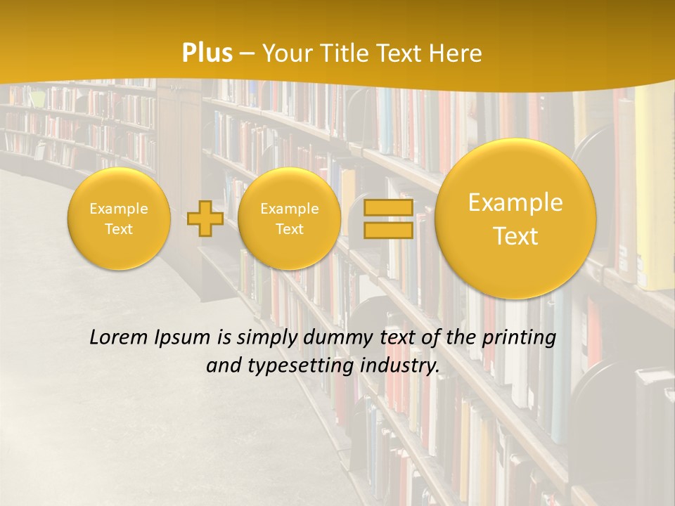 Interior Wisdom Book PowerPoint Template