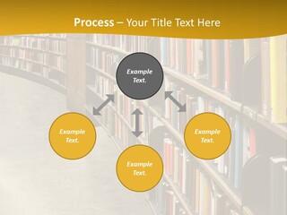 Interior Wisdom Book PowerPoint Template