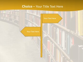 Interior Wisdom Book PowerPoint Template