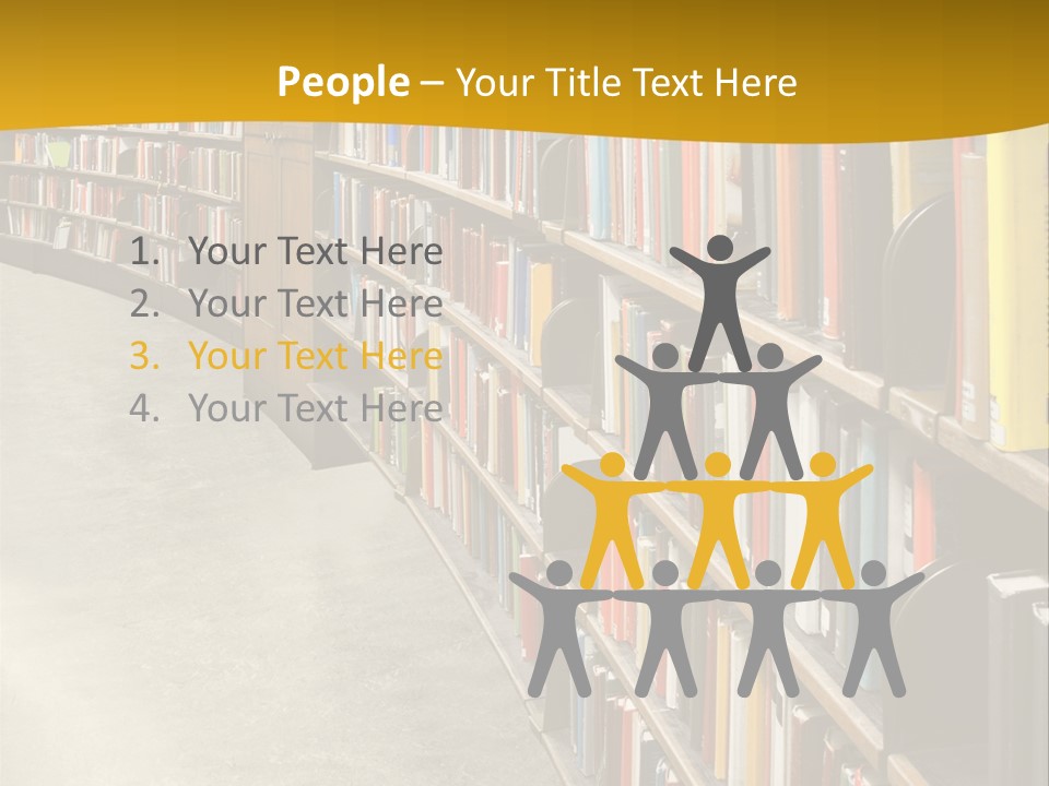 Interior Wisdom Book PowerPoint Template