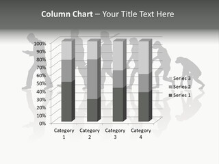 Texting Businessman History PowerPoint Template