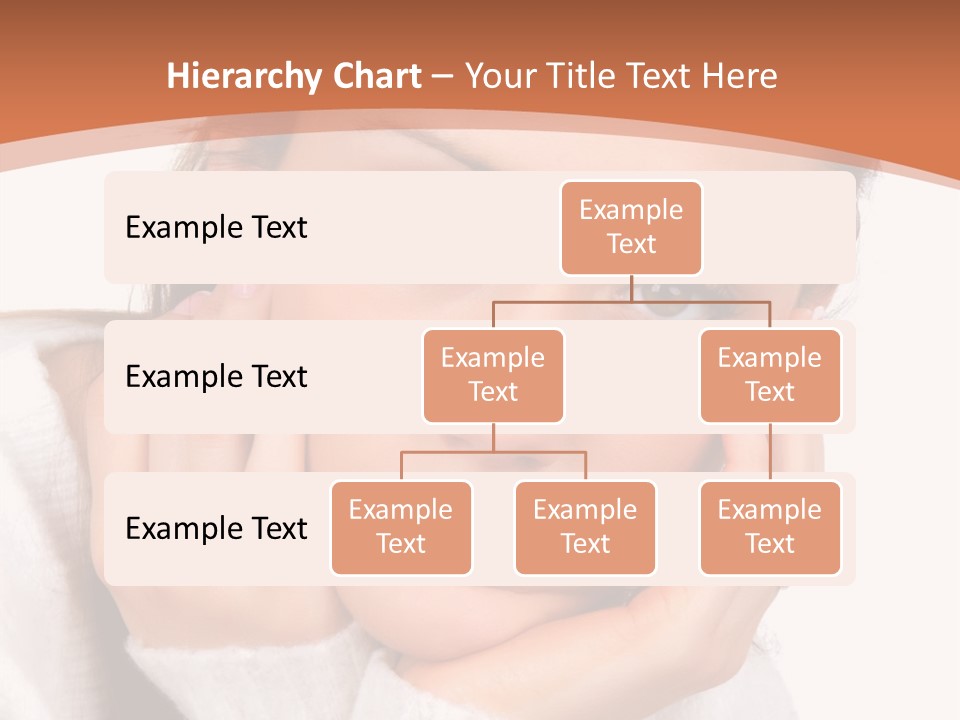 Depressed Melancholy Holding PowerPoint Template