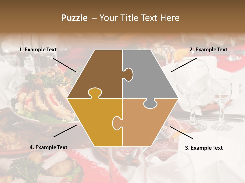 Set Banquet Fancy PowerPoint Template