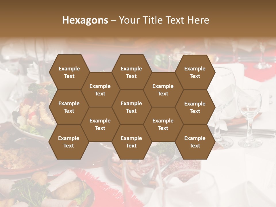 Set Banquet Fancy PowerPoint Template