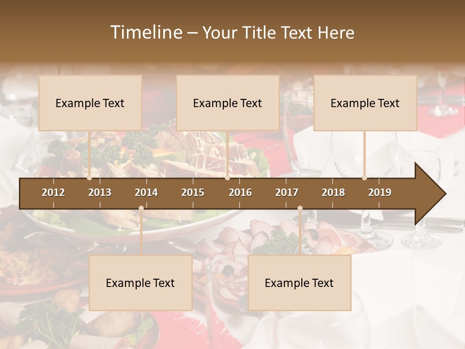 Set Banquet Fancy PowerPoint Template