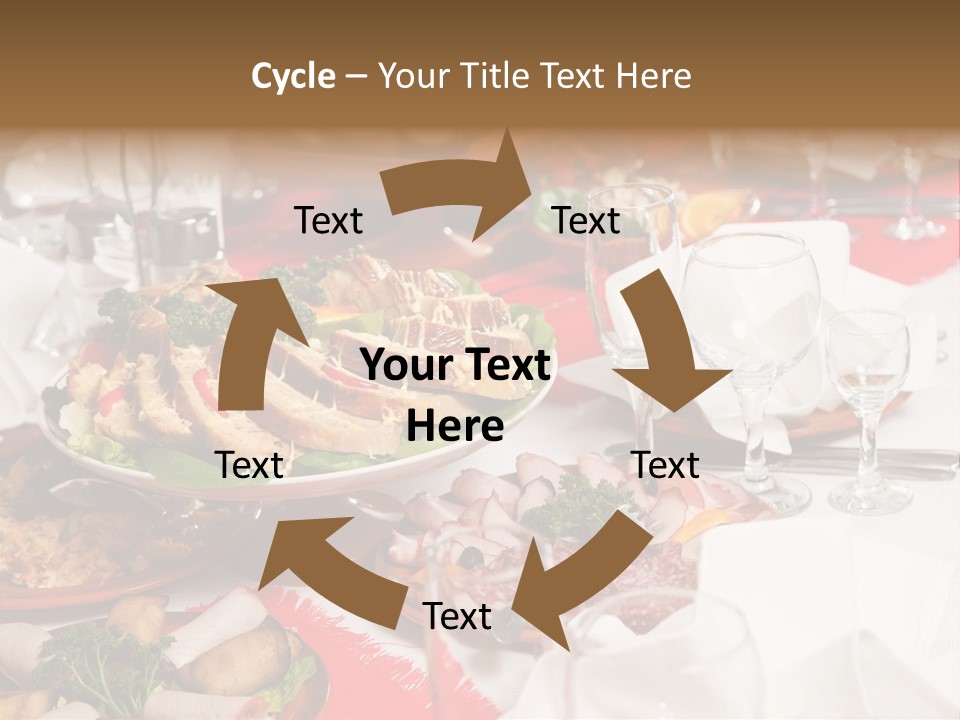 Set Banquet Fancy PowerPoint Template