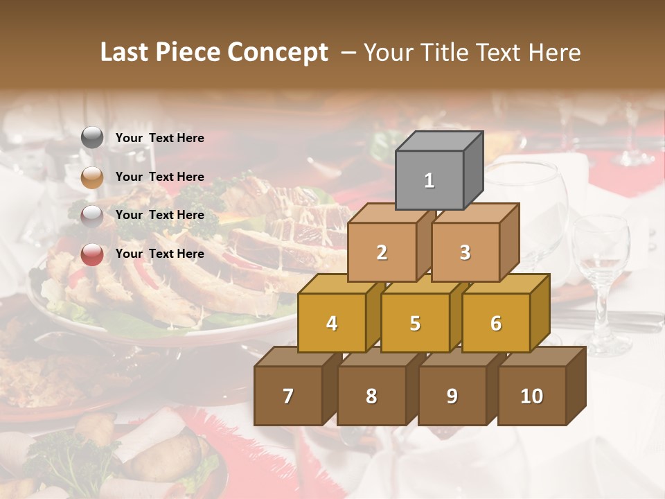 Set Banquet Fancy PowerPoint Template