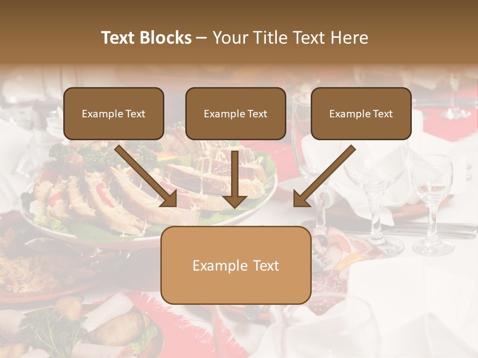 Set Banquet Fancy PowerPoint Template