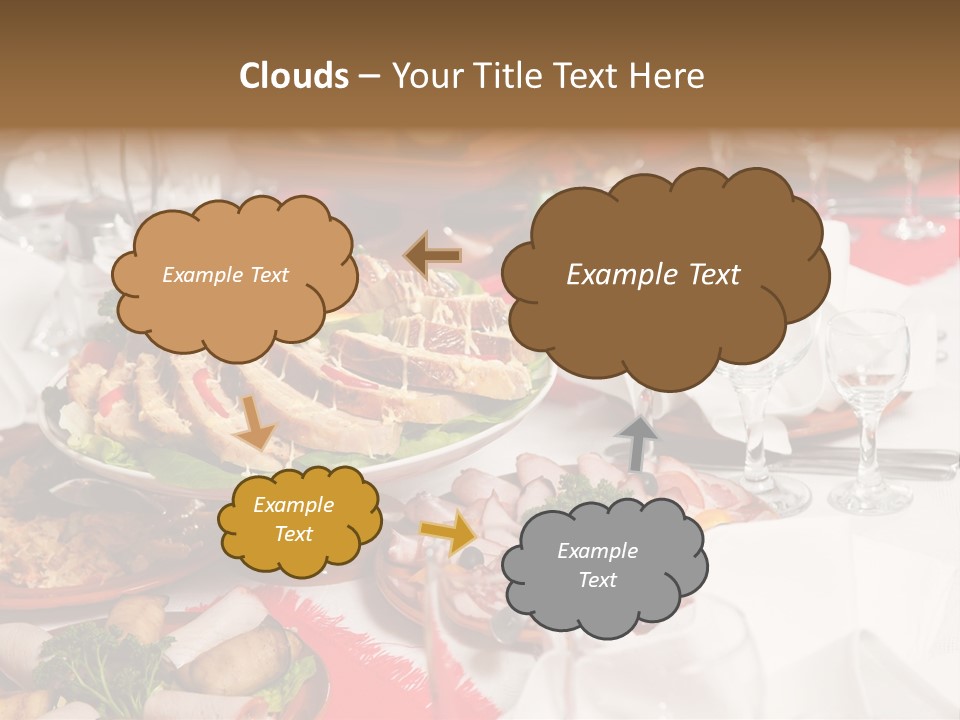 Set Banquet Fancy PowerPoint Template