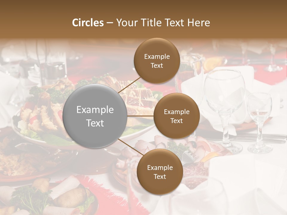 Set Banquet Fancy PowerPoint Template