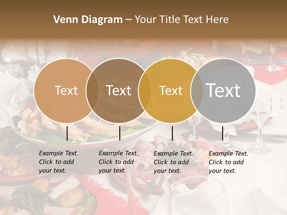 Set Banquet Fancy PowerPoint Template