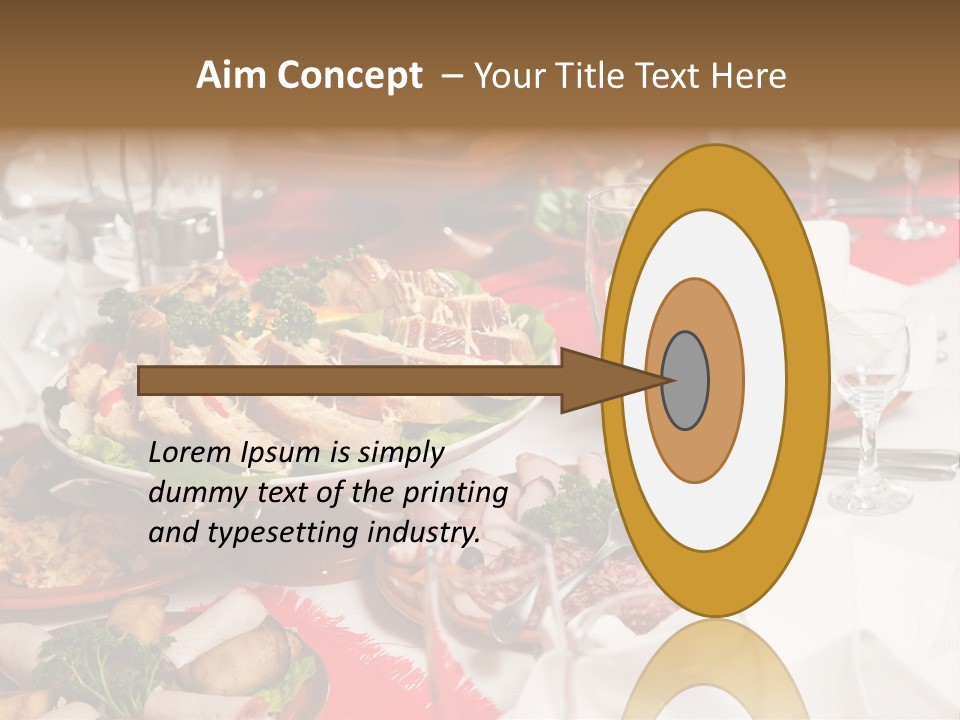 Set Banquet Fancy PowerPoint Template