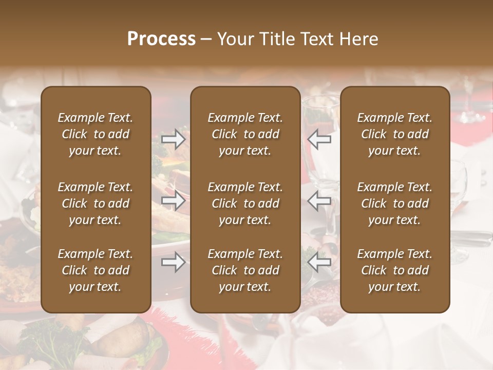 Set Banquet Fancy PowerPoint Template