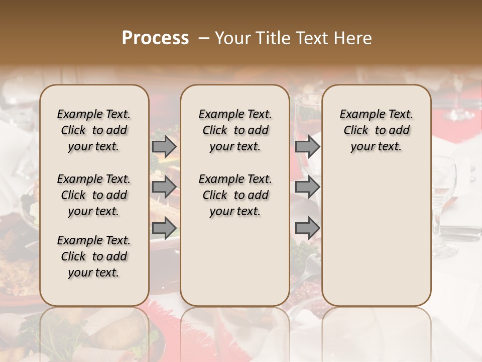 Set Banquet Fancy PowerPoint Template
