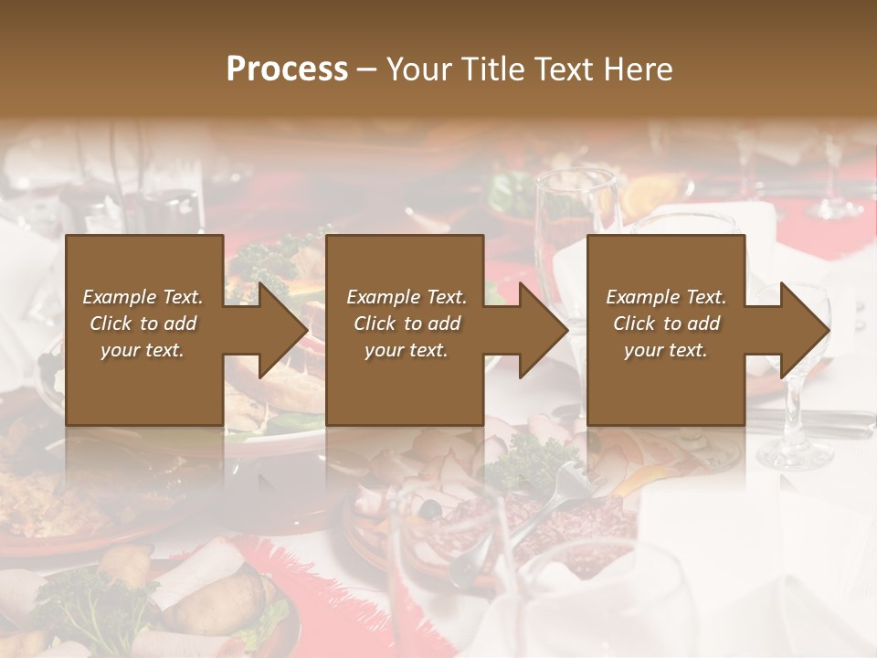 Set Banquet Fancy PowerPoint Template