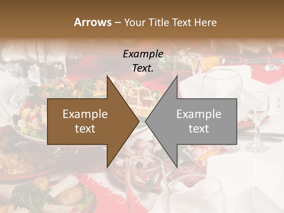 Set Banquet Fancy PowerPoint Template