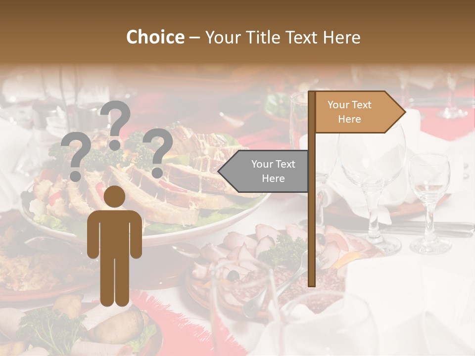 Set Banquet Fancy PowerPoint Template