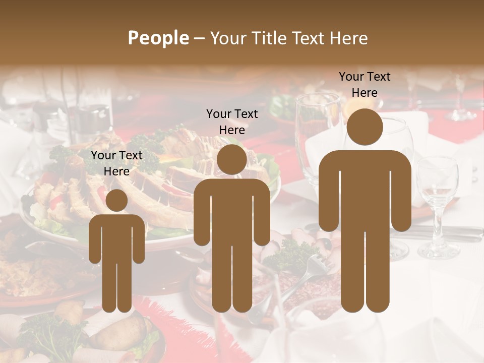 Set Banquet Fancy PowerPoint Template