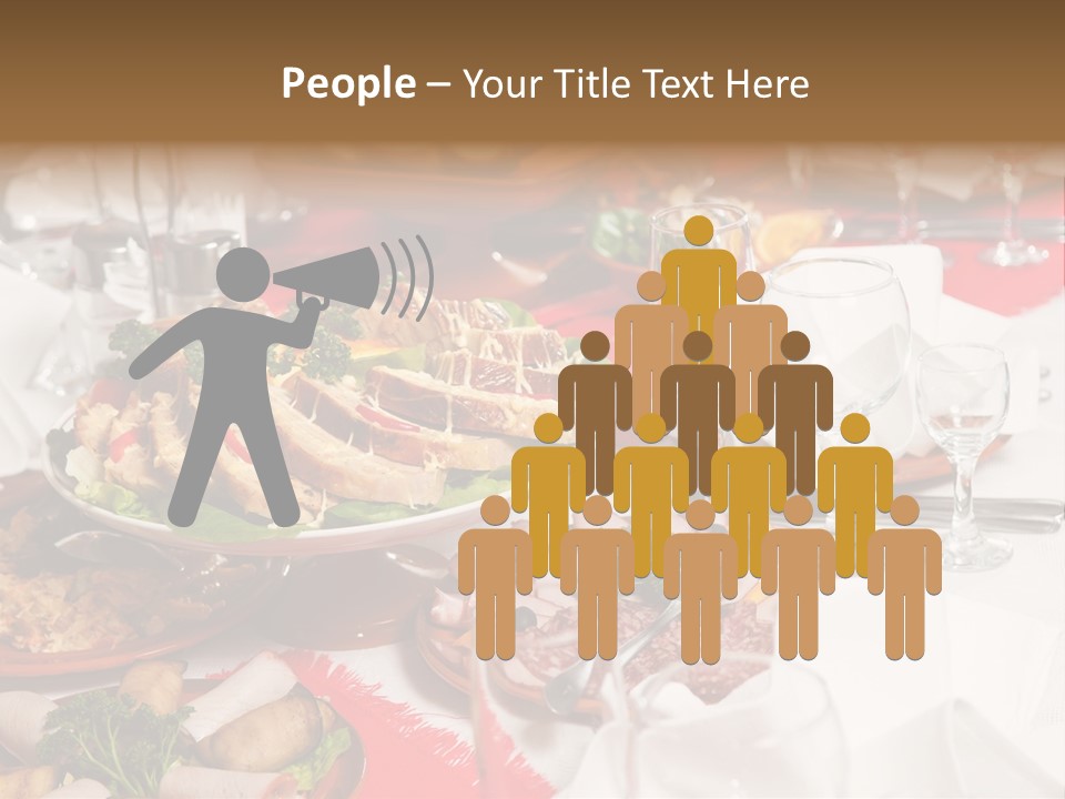 Set Banquet Fancy PowerPoint Template