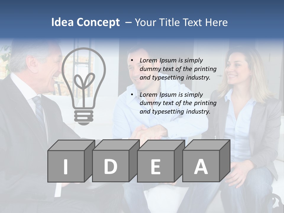 Adviser Loan Advisor PowerPoint Template