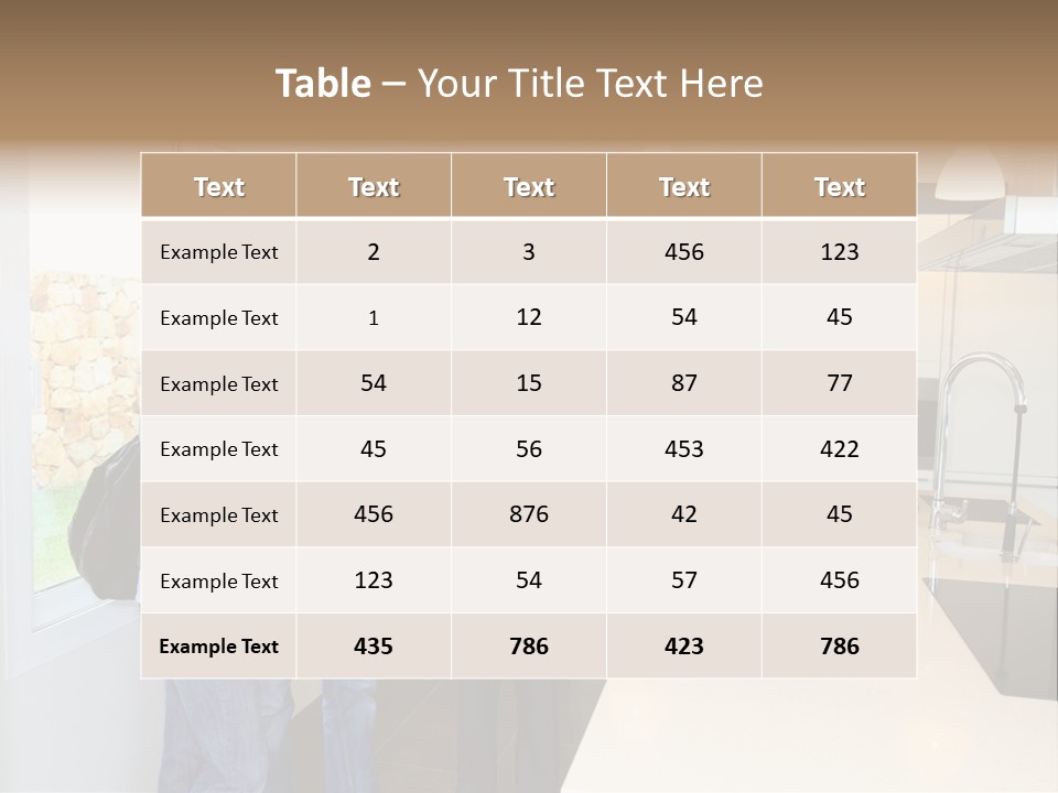 Woman Showing Businessman PowerPoint Template