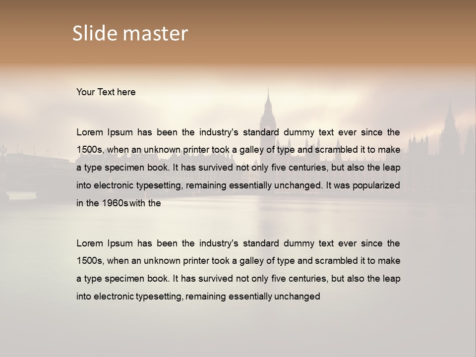 Inner Place Interest PowerPoint Template