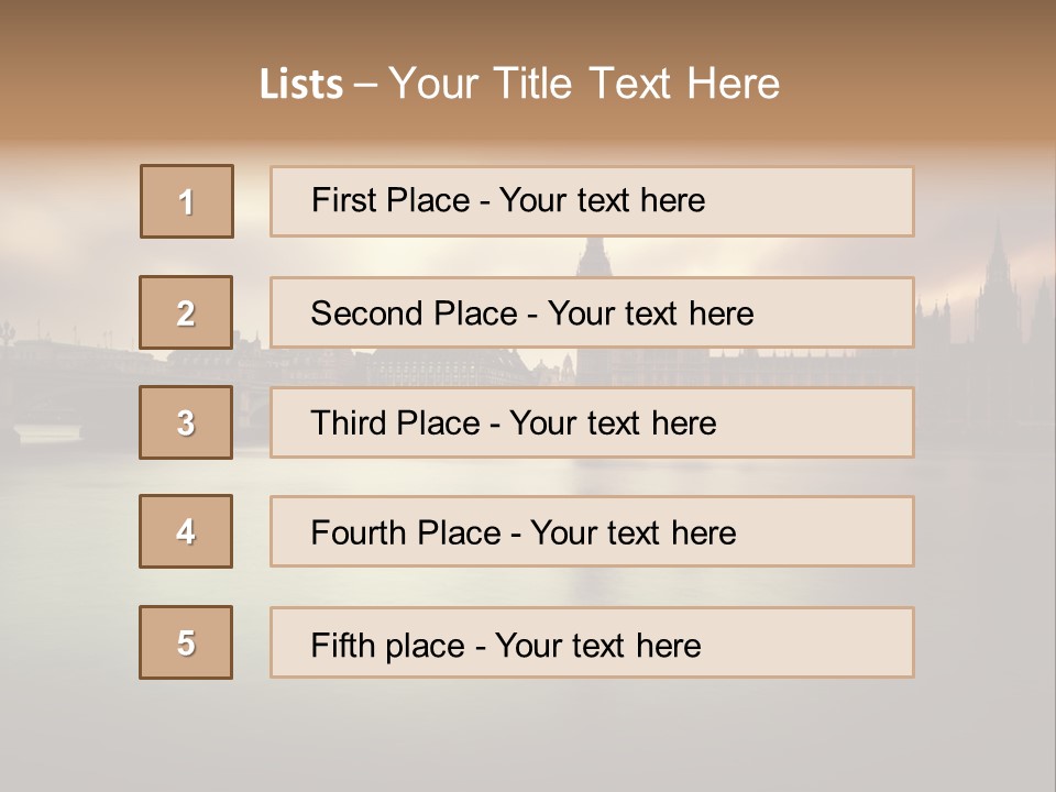 Inner Place Interest PowerPoint Template