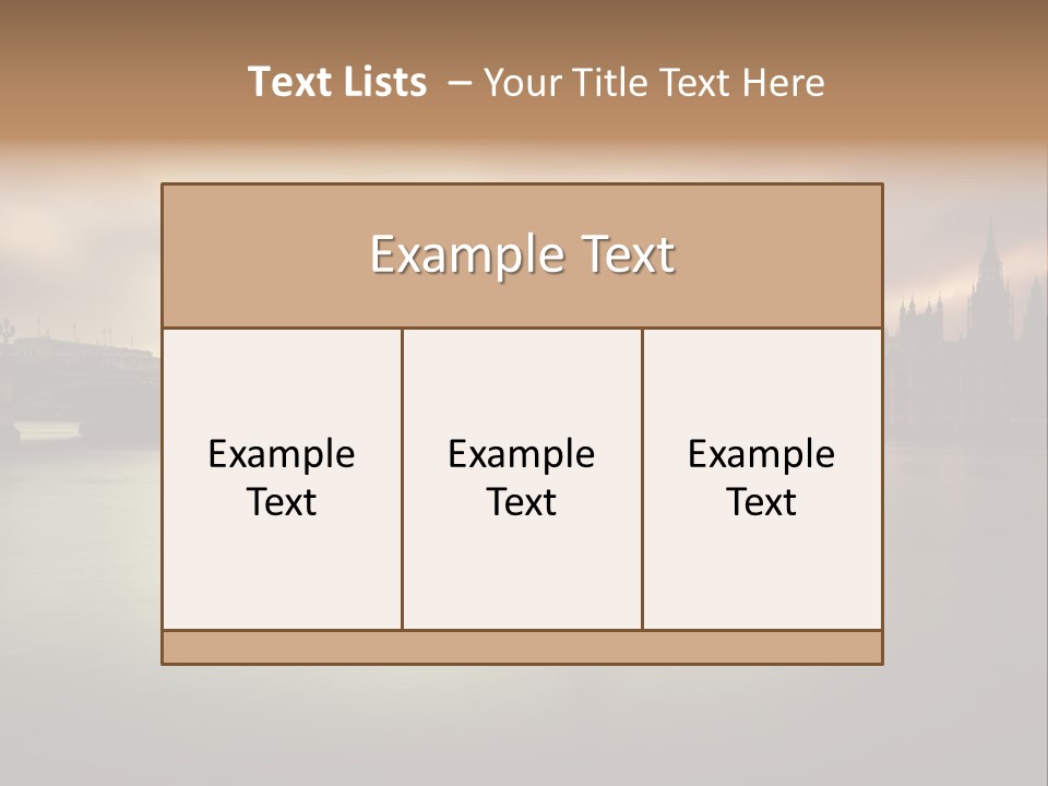 Inner Place Interest PowerPoint Template