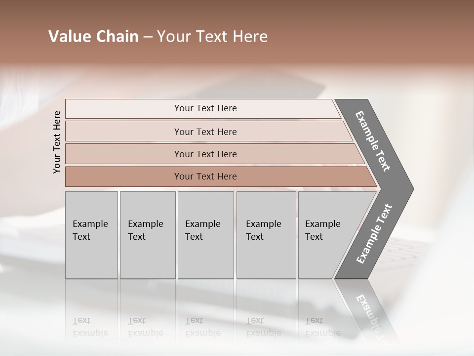 A Woman Holding A Credit Card While Typing On A Laptop PowerPoint Template